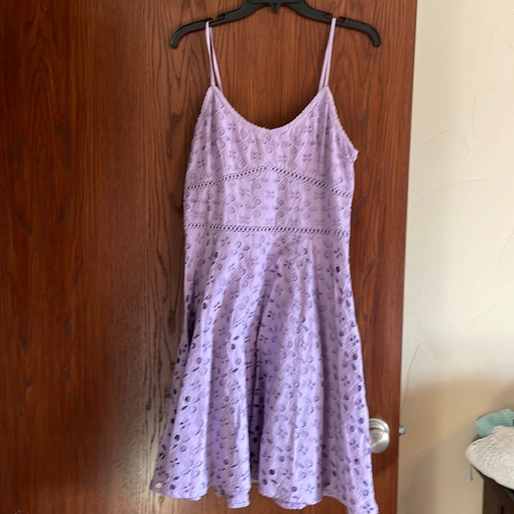 Super cute lavender vacation dress!  Perfect condition!